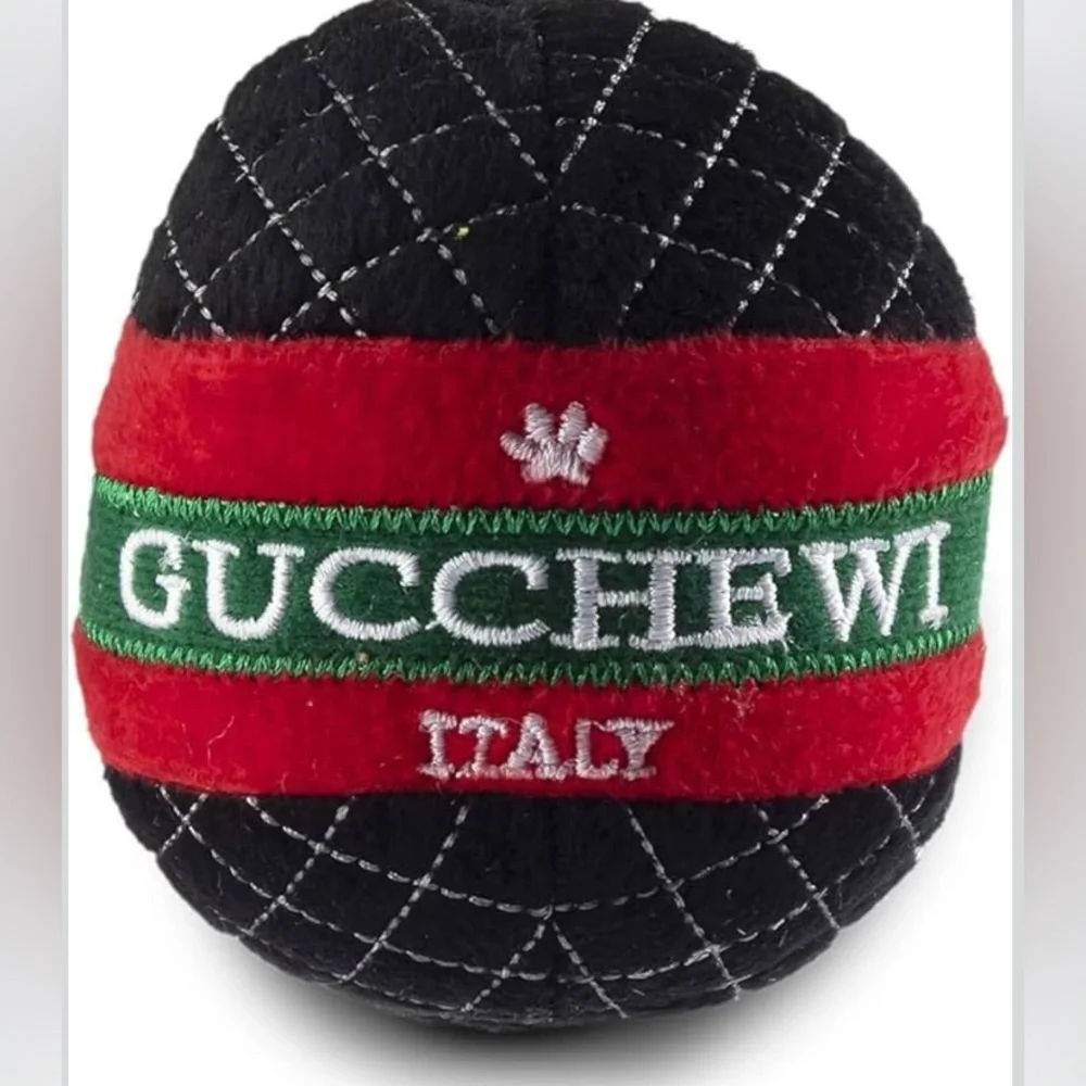 Luxurious Plush Dog Ball